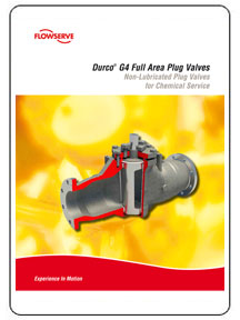 Durco G4 Full Area Plug Valves